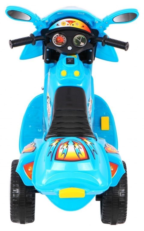 Motorek Trójkołowy BJX-088 elektryczny dla najmłodszych Niebieski + Dźwięki + Światła Motorek Trójkołowy BJX-088 elektryczny dla najmłodszych Niebieski + Dźwięki + Światła