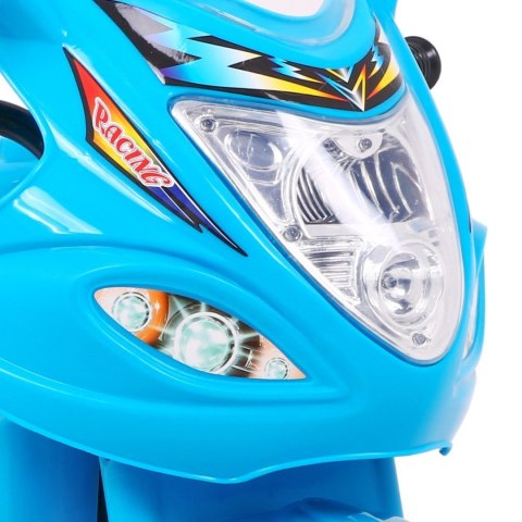 Motorek Trójkołowy BJX-088 elektryczny dla najmłodszych Niebieski + Dźwięki + Światła Motorek Trójkołowy BJX-088 elektryczny dla najmłodszych Niebieski + Dźwięki + Światła