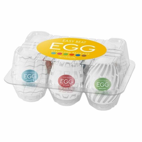 Zestaw sześciu masturbatorów - Tenga Egg 6 Styles Pack Serie 3 Zestaw sześciu masturbatorów - Tenga Egg 6 Styles Pack Serie 3