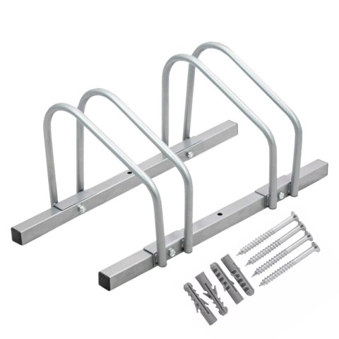 Stojak rowerowy na 2 rowery uniwersalny opony 35-60mm ścienny podłogowy Stojak rowerowy na 2 rowery uniwersalny opony 35-60mm ścienny podłogowy