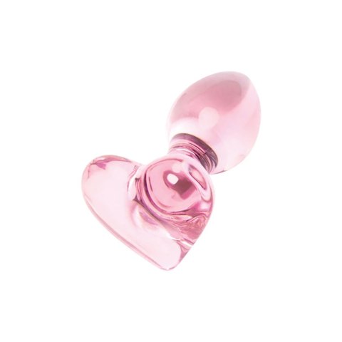 NobĂź - Plug - szklany - róża NobĂź - Plug - szklany - róża