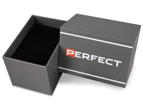 Pudełko Perfect na zegarek - szare Pudełko Perfect na zegarek - szare