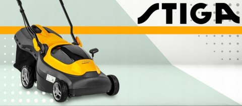 STIGA Kosiarka Akumulatorowa 38cm 2x20V 4Ah + Podwójna Ładowarka Cicha