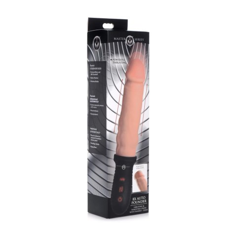 Wibrujące i pchające dildo z uchwytem Xr Brands Wibrujące i pchające dildo z uchwytem Xr Brands