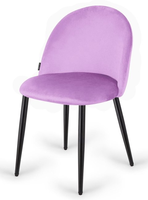 Krzesło tapicerowane GLORIA VIOLET VELVET Krzesło tapicerowane GLORIA VIOLET VELVET