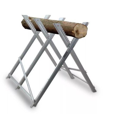 Stojak na Drewno do Cięcia Ocynkowany Wytrzymały 150kg Stojak na Drewno do Cięcia Ocynkowany Wytrzymały 150kg