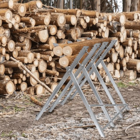 Stojak na Drewno do Cięcia Ocynkowany Wytrzymały 150kg Stojak na Drewno do Cięcia Ocynkowany Wytrzymały 150kg