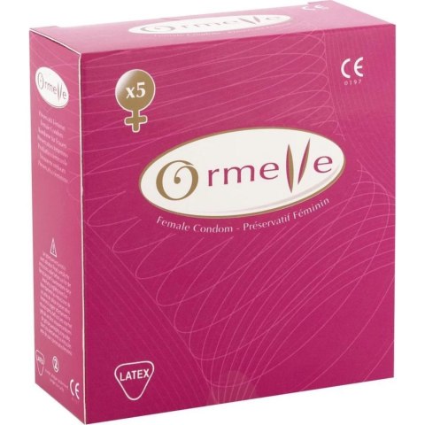 Ormelle - Prezerwatywa Dla Kobiet Vrouwencondoom 5 szt Ormelle - Prezerwatywa Dla Kobiet Vrouwencondoom 5 szt