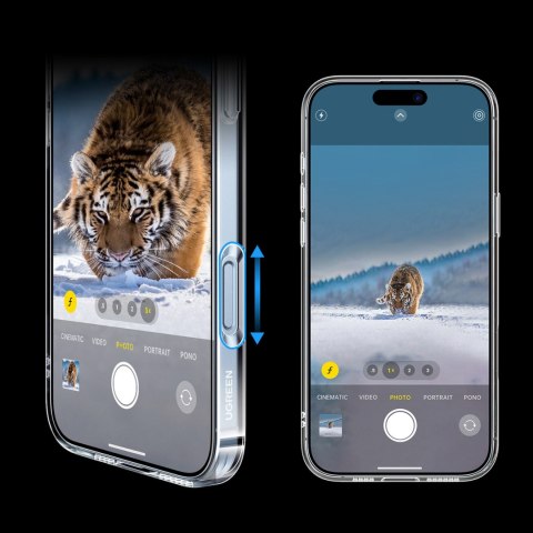 Etui case Classy Clear Magnetic na iPhone 16 Plus - przezroczyste