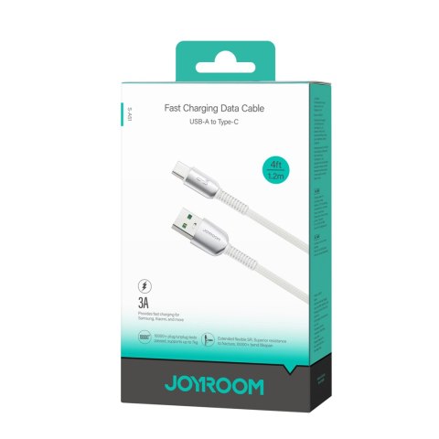 Kabel przewód Cutting-Edge Series 3A USB-A - USB-C 1.2m - szary Kabel przewód Cutting-Edge Series 3A USB-A - USB-C 1.2m - szary