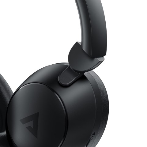 Słuchawki bezprzewodowe H3 Bluetooth z ANC USB-C IPX4 - czarne