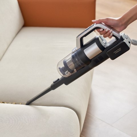 4w1 Bezprzewodowy odkurzacz i myjka JIMMY PW11 Pro HEPA 460W - srebrny czarny