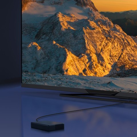 Kabel video HDMI High Definition Series 8K 1m - czarny