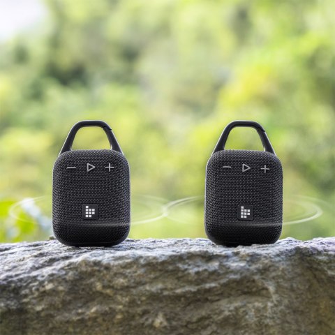 Mały turystyczny głośnik bezprzewodowy Mirtune H1 Bluetooth 8W - czarny