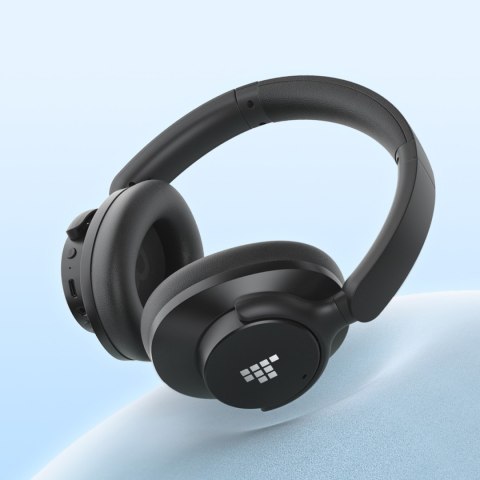 Słuchawki bezprzewodowe Sounfii Q20 ANC nauszne Bluetooth 5.3 - czarne