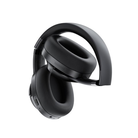 Słuchawki nauszne H4 ANC bezprzewodowe Bluetooth 5.3 IPX4 - czarne Słuchawki nauszne H4 ANC bezprzewodowe Bluetooth 5.3 IPX4 - czarne