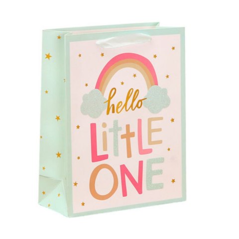 Torba Prezentowa Dla Dziecka Hello Baby Little One 36 x 12 x 10cm Torba Prezentowa Dla Dziecka Hello Baby Little One 36 x 12 x 10cm