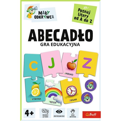 GRA - Abecadło / Mały Odkrywca Trefl 02811 GRA - Abecadło / Mały Odkrywca Trefl 02811