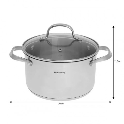 KLAUSBERG GARNEK Z POKRYWĄ 3.3 L KB-7213 KLAUSBERG GARNEK Z POKRYWĄ 3.3 L KB-7213