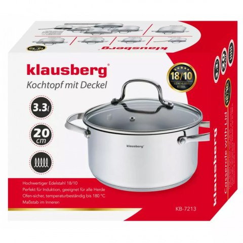 KLAUSBERG GARNEK Z POKRYWĄ 3.3 L KB-7213 KLAUSBERG GARNEK Z POKRYWĄ 3.3 L KB-7213