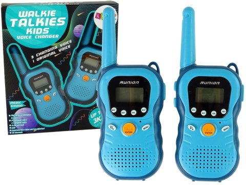 Zestaw Walkie Talkies Krótkofalówki Dla Dzieci Niebieskie 2 Szt. Zestaw Walkie Talkies Krótkofalówki Dla Dzieci Niebieskie 2 Szt.