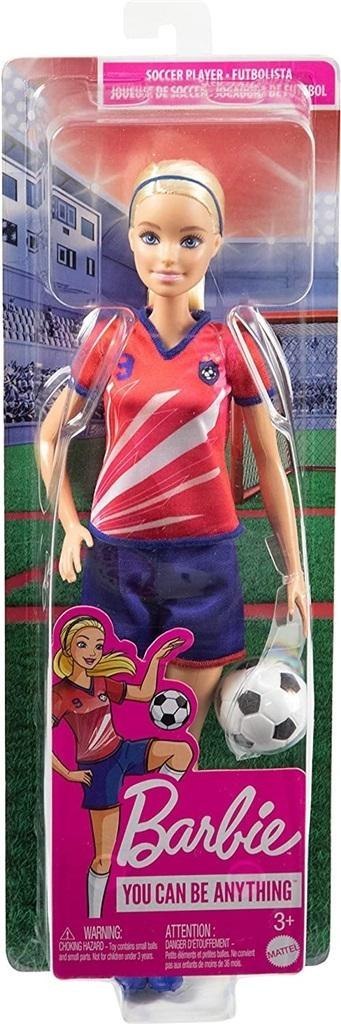 Barbie: lalka kariera Piłkarka HCN17 Barbie: lalka kariera Piłkarka HCN17