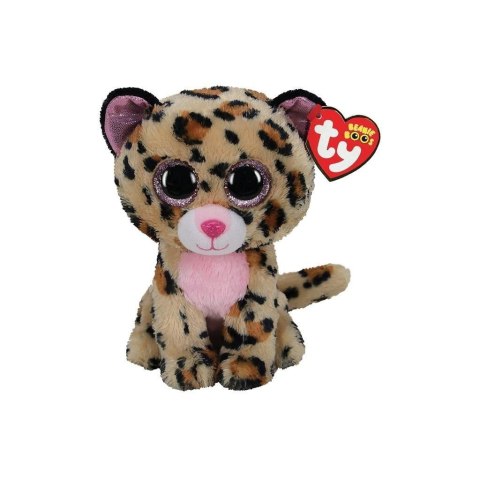 Beanie Boos Livvie - Leopard brązowo-różowy 15cm Beanie Boos Livvie - Leopard brązowo-różowy 15cm