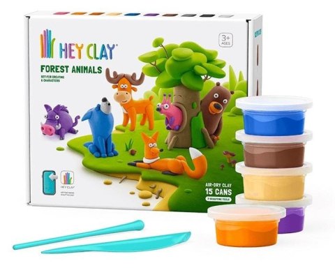 Hey Clay - Zwierzęta leśne + akcesoria Hey Clay - Zwierzęta leśne + akcesoria