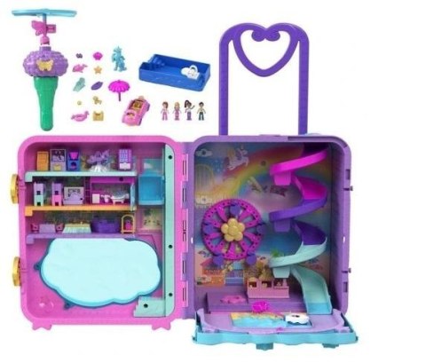 Polly Pocket. Zestaw Walizka wakacyjny kuror HKV43 Polly Pocket. Zestaw Walizka wakacyjny kuror HKV43