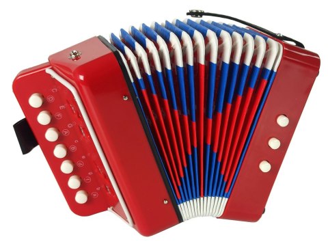Akordeon Instrument Dla Małego Muzyka Czerwony Akordeon Instrument Dla Małego Muzyka Czerwony