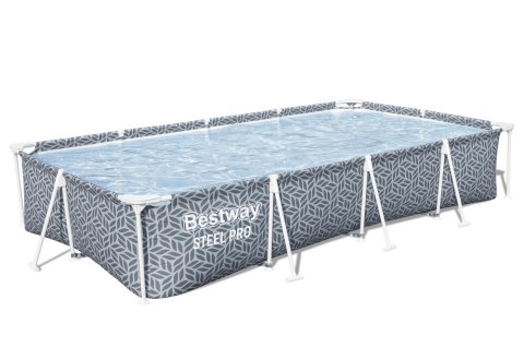 Basen Stelażowy 366 x 201 x 66 cm Bestway 561FV Basen Stelażowy 366 x 201 x 66 cm Bestway 561FV