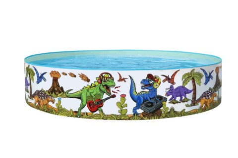 Basen Ogrodowy Dinozaury 183 cm x 38 cm Bestway 55022 Basen Ogrodowy Dinozaury 183 cm x 38 cm Bestway 55022