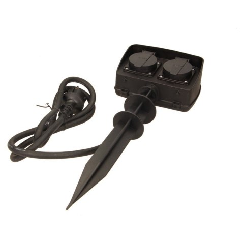 GNIAZDO OGRODOWE 2X2P+Z, IP44, PRZEWÓD 1,5M H07RN-F 3 GNIAZDO OGRODOWE 2X2P+Z, IP44, PRZEWÓD 1,5M H07RN-F 3