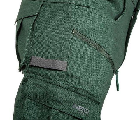 SPODNIE ROBOCZE OUTDOOR TYPU JOGGER ZIELONE ROZMIAR M