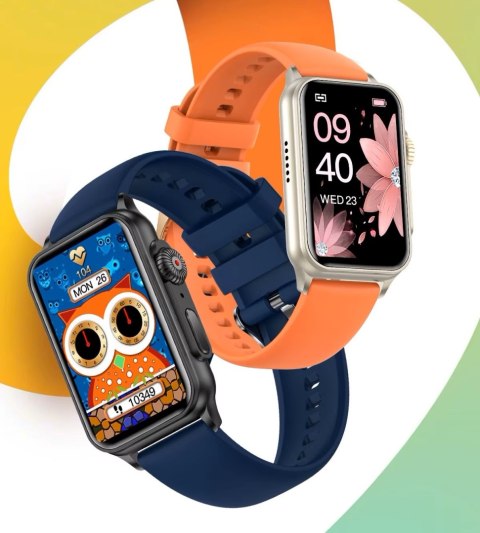 Smartwatch Damski RUBICON RNCF06 Black SMARUB222