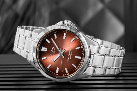 Zegarek Męski CASIO Solar MTS-RS100D-5ADF + BOX