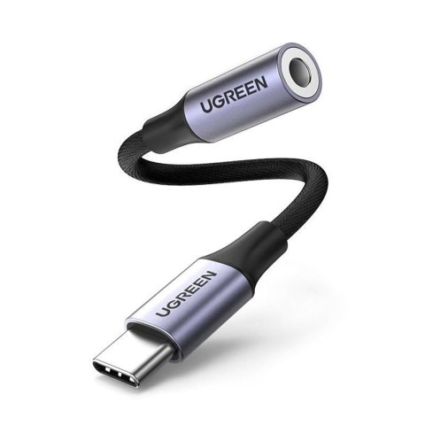 Adapter do słuchawek mini jack 3.5 mm (żeński) - USB-C (męski) 10cm - szary Adapter do słuchawek mini jack 3.5 mm (żeński) - USB-C (męski) 10cm - szary