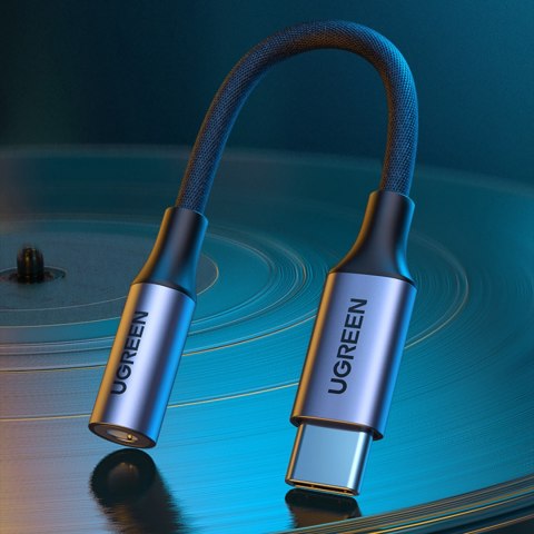Adapter do słuchawek mini jack 3.5 mm (żeński) - USB-C (męski) 10cm - szary Adapter do słuchawek mini jack 3.5 mm (żeński) - USB-C (męski) 10cm - szary