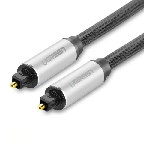 Kabel przewód optyczny audio światłowód Toslink SPDIF 1.5m - szary Kabel przewód optyczny audio światłowód Toslink SPDIF 1.5m - szary