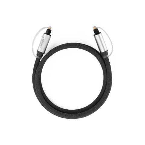 Kabel przewód optyczny audio światłowód Toslink SPDIF 1.5m - szary Kabel przewód optyczny audio światłowód Toslink SPDIF 1.5m - szary
