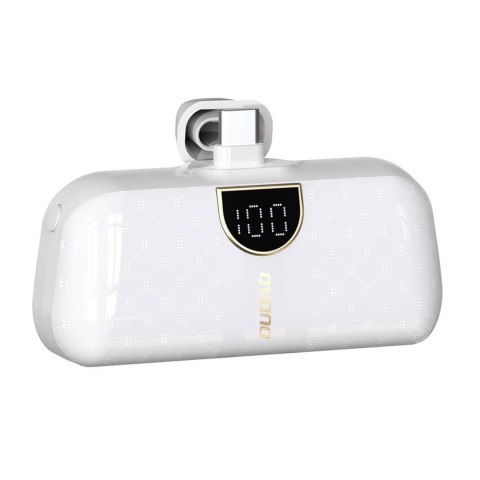 Powerbank mini 5000mAh mini 2x USB-C - biały Powerbank mini 5000mAh mini 2x USB-C - biały