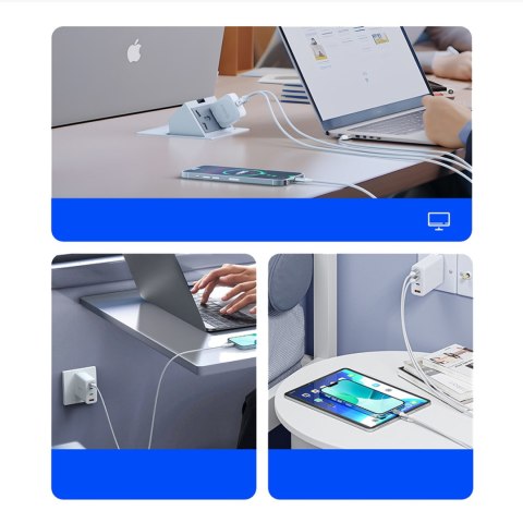 Kabel przewód CDX 100W 5A Power Delivery USB-C 1m - biały Kabel przewód CDX 100W 5A Power Delivery USB-C 1m - biały