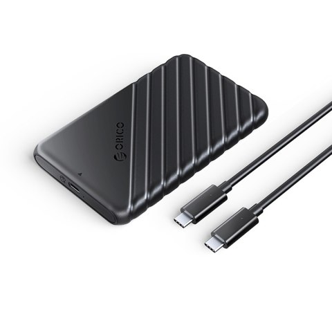 Kieszeń obudowa na dysk 25PW1C-C3 2.5'' HDD / SSD USB-C 6Gb/s - czarna Kieszeń obudowa na dysk 25PW1C-C3 2.5'' HDD / SSD USB-C 6Gb/s - czarna