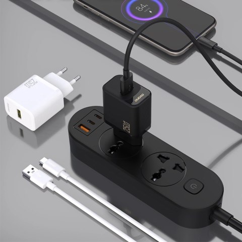 Ładowarka sieciowa GaN 25W USB-A - czarna Ładowarka sieciowa GaN 25W USB-A - czarna