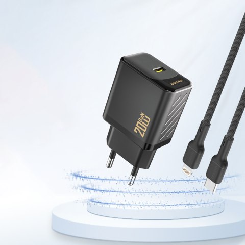 Ładowarka sieciowa PD20W GaN USB-C - czarna Ładowarka sieciowa PD20W GaN USB-C - czarna