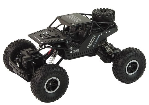 Pojazd RC Rover 1:16 Auto Czarne Zdalnie Sterowane Na Pilot Pojazd RC Rover 1:16 Auto Czarne Zdalnie Sterowane Na Pilot