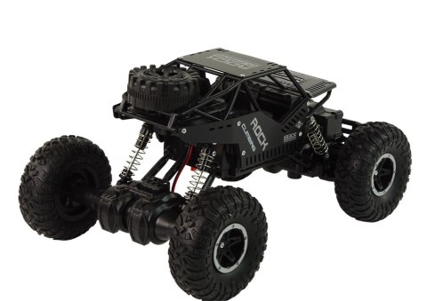 Pojazd RC Rover 1:16 Auto Czarne Zdalnie Sterowane Na Pilot Pojazd RC Rover 1:16 Auto Czarne Zdalnie Sterowane Na Pilot