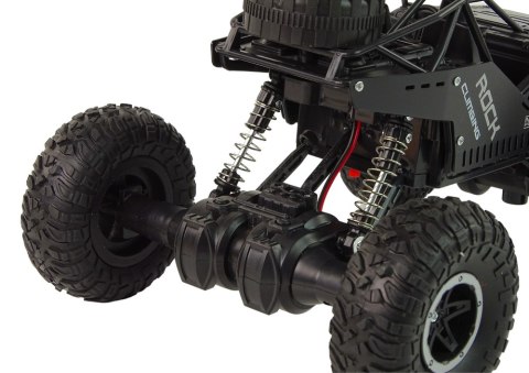 Pojazd RC Rover 1:16 Auto Czarne Zdalnie Sterowane Na Pilot Pojazd RC Rover 1:16 Auto Czarne Zdalnie Sterowane Na Pilot