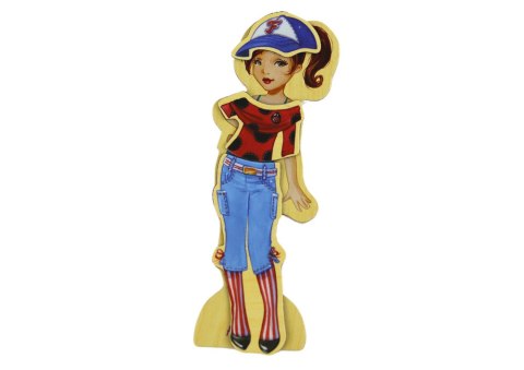 Puzzle Magnetyczne Lalki Ubrania Stylizacja 65 Elementów Ubioru Puzzle Magnetyczne Lalki Ubrania Stylizacja 65 Elementów Ubioru