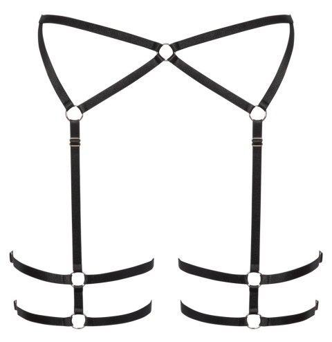 Cottelli LINGERIE - Seksowna Czarna Uprząż Z Paseczków Na Biodra S/M Cottelli LINGERIE - Seksowna Czarna Uprząż Z Paseczków Na Biodra S/M